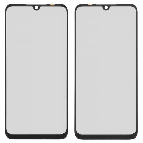 Стекло дисплея Xiaomi Redmi Note 7, Redmi Note 7 Pro, M1901F7G, M1901F7H, M1901F7I, черное | стекло тачскрина