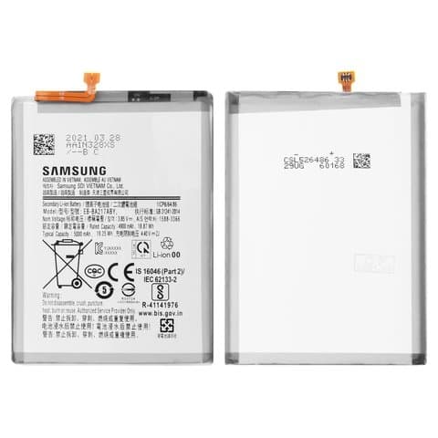 Акумулятор Samsung SM-A022 Galaxy A02, SM-A047 Galaxy A04s, SM-A125 Galaxy A12, SM-A127 Galaxy A12 Nacho, SM-A135 Galaxy A13, SM-A217 Galaxy A21s, SM-M022 Galaxy M02, SM-M127 Galaxy M12, EB-BA217ABY, Original (PRC) | 3-12 міс. гарантії | АКБ, батарея, аккумулятор