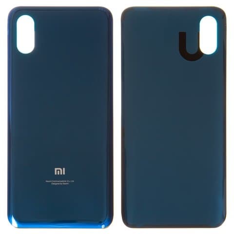 Задня кришка Xiaomi Mi 8 Pro, M1807E8A, синя, Original (PRC), стекло, Original (PRC) | корпус, задняя панель аккумулятора, АКБ, батареи