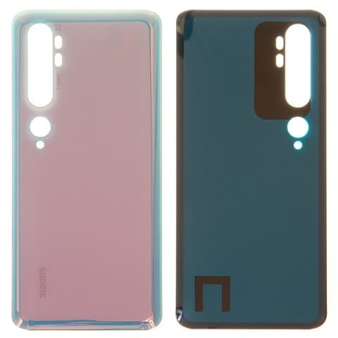 Задня кришка Xiaomi Mi Note 10, Mi Note 10 Pro, M1910F4G, M1910F4S, біла, Glacier White, Original (PRC) | корпус, задняя панель аккумулятора, АКБ, батареи