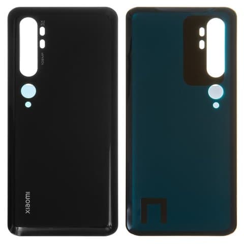 Задня кришка Xiaomi Mi Note 10, Mi Note 10 Pro, M1910F4G, M1910F4S, чорна, Midnight Black, Original (PRC) | корпус, задняя панель аккумулятора, АКБ, батареи