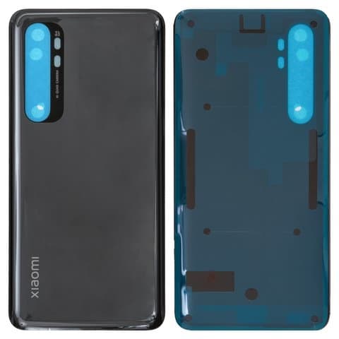 Задня кришка Xiaomi Mi Note 10 Lite, M2002F4LG, чорна, Midnight Black, Original (PRC) | корпус, задняя панель аккумулятора, АКБ, батареи