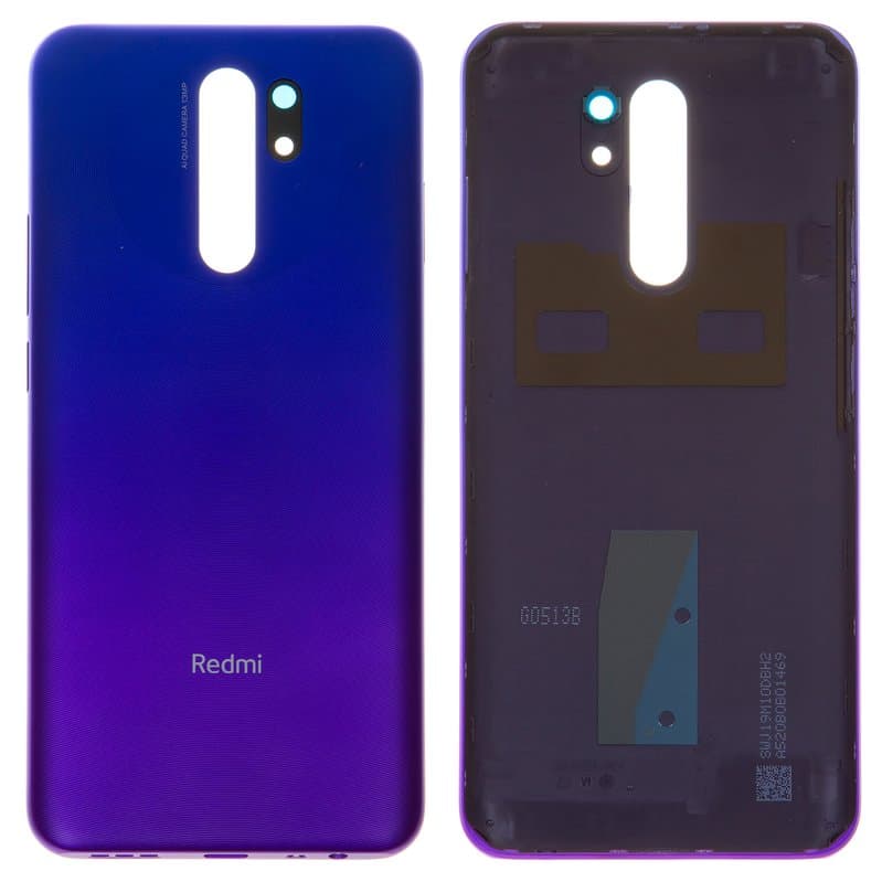 Задня кришка Xiaomi Poco M2, Redmi 9, M2004J19AG, M2004J19C, M2004J19G, M2004J19PI, MZB9919IN, фіолетова, Sunset Purple, Original (PRC) | корпус, задняя панель аккумулятора, АКБ, батареи