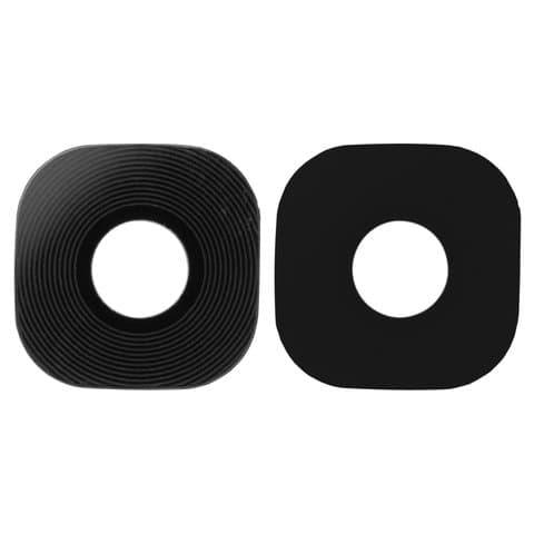 Стекло камеры Samsung SM-G930 Galaxy S7, SM-G935 Galaxy S7 EDGE, черное, Original (PRC)