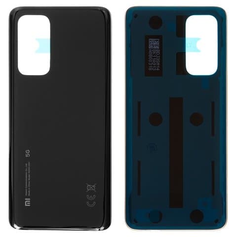 Задня кришка Xiaomi Mi 10T 5G, Mi 10T Pro 5G, M2007J3SY, M2007J3SG, M2007J3SP, M2007J3SI, M2007J17C, чорна, сіра, Cosmic Black, Original (PRC) | корпус, задняя панель аккумулятора, АКБ, батареи
