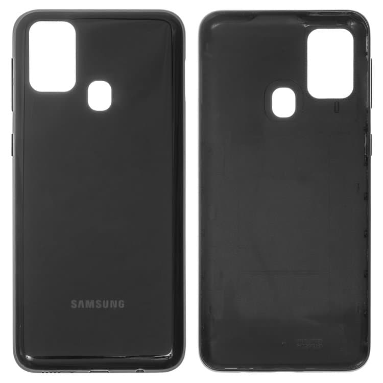 Задня кришка Samsung SM-M315 Galaxy M31, чорна, Original (PRC) | корпус, задняя панель аккумулятора, АКБ, батареи