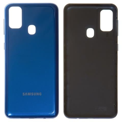 Задня кришка Samsung SM-M215 Galaxy M21, синя, Original (PRC) | корпус, задняя панель аккумулятора, АКБ, батареи