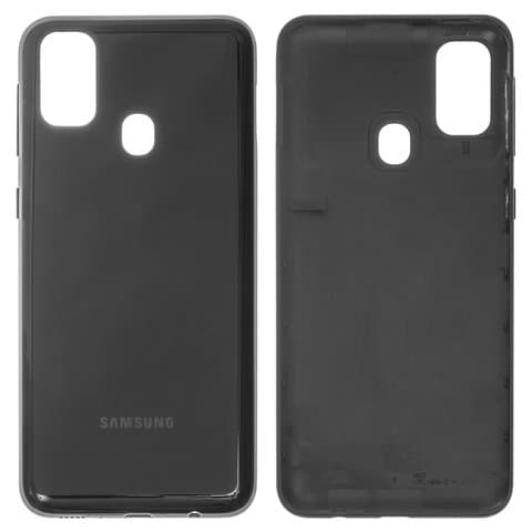 Задня кришка Samsung SM-M215 Galaxy M21, чорна, Original (PRC) | корпус, задняя панель аккумулятора, АКБ, батареи