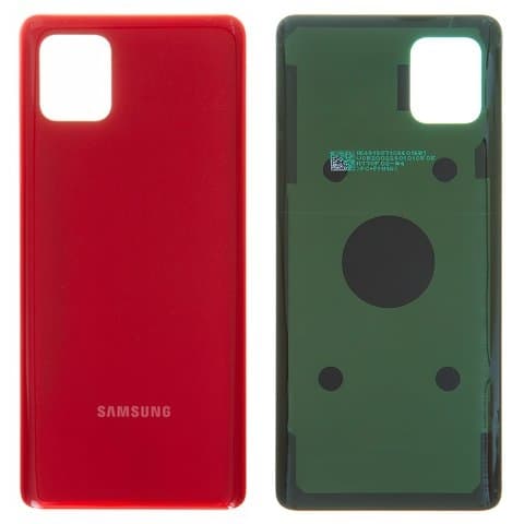 Задня кришка Samsung SM-N770 Galaxy Note 10 Lite, червона, Aura Red, Original (PRC) | корпус, задняя панель аккумулятора, АКБ, батареи