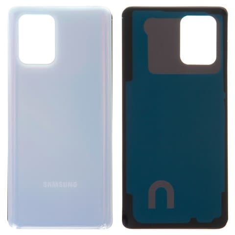Задня кришка Samsung SM-G770 Galaxy S10 Lite, біла, Prism White, Original (PRC) | корпус, задняя панель аккумулятора, АКБ, батареи