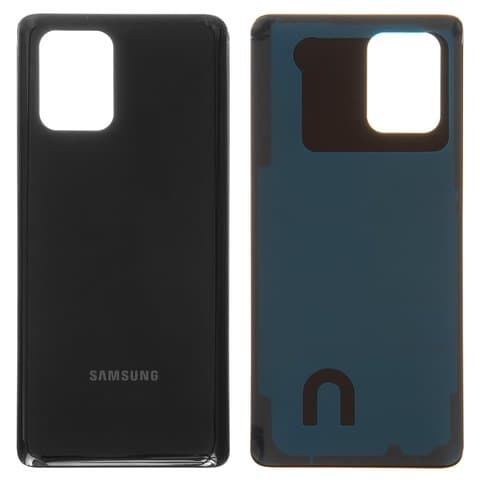 Задня кришка Samsung SM-G770 Galaxy S10 Lite, чорна, Prism Black, Original (PRC) | корпус, задняя панель аккумулятора, АКБ, батареи