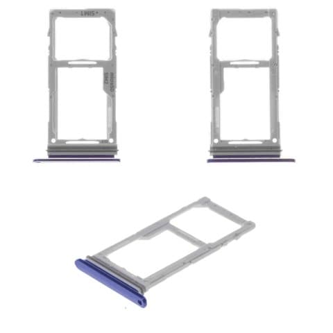 Тримач (лоток) SIM-карты Samsung SM-G770 Galaxy S10 Lite, синій, Original (PRC) | держатель СИМ-карты