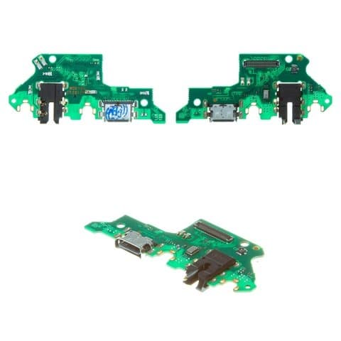 Плата зарядки Huawei Honor 9X, STK-LX1, шлейф коннектора зарядки, High Copy