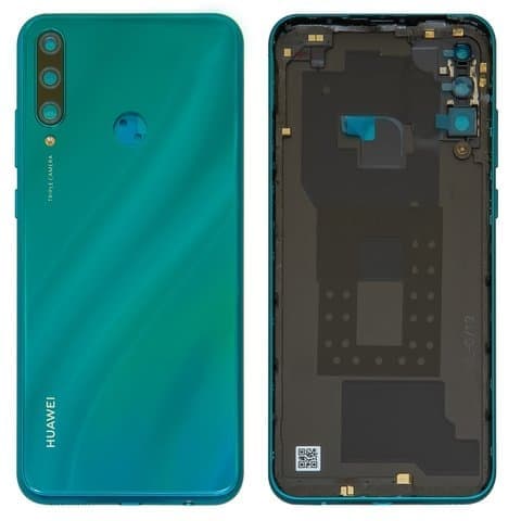 Задня кришка Huawei Y6p, MED-LX9, MED-LX9N, зелена, Emerald Green, Original (PRC) | корпус, задняя панель аккумулятора, АКБ, батареи