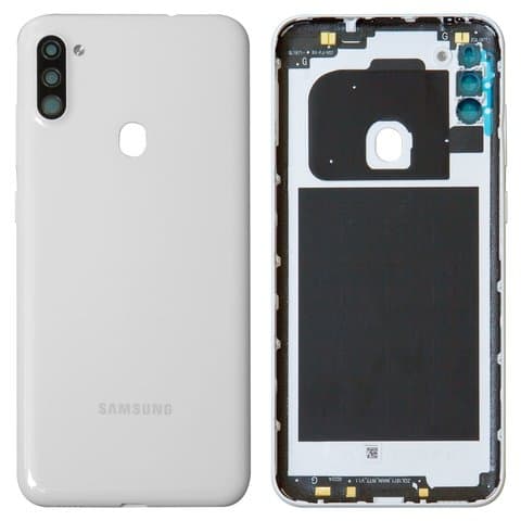 Корпус Samsung SM-A115 Galaxy A11, білий, Original (PRC), (панель, панели)