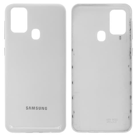 Задня кришка Samsung SM-M307 Galaxy M30s, біла, Pearl White, Original (PRC) | корпус, задняя панель аккумулятора, АКБ, батареи
