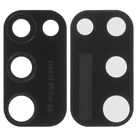 Стекло камеры Samsung SM-M215 Galaxy M21, черное, Original (PRC)