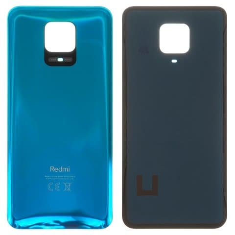 Задня кришка Xiaomi Redmi Note 9S, Redmi Note 9 Pro, Redmi Note 9 Pro Max, M2003J6A1G, M2003J6B2G, синя, Aurora Blue, Original (PRC) | корпус, задняя панель аккумулятора, АКБ, батареи