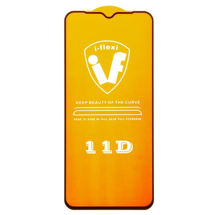 Захисне скло Samsung SM-A125 Galaxy A12, SM-A326 Galaxy A32 5G, чорне, iNobi, Full Glue, клей на усій поверхні, сумісне з чохлом | Закаленное защитное стекло