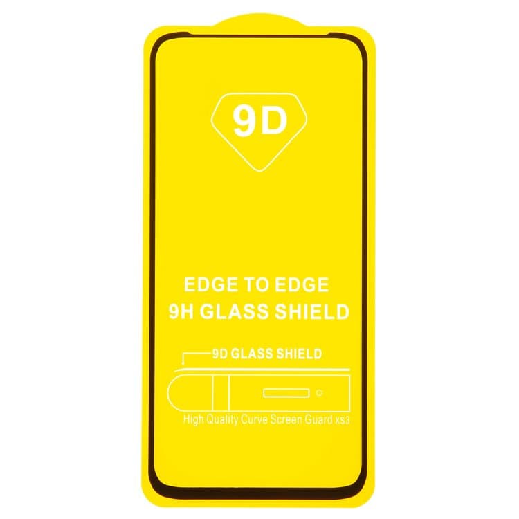 Захисне скло Huawei Nova 5i, Nova 6 SE, Nova 7i, P20 Lite (2019), P40 Lite, JNY-L21A, JNY-L01A, JNY-L21B, JNY-L22A, JNY-L02A, JNY-L22B, чорне, iNobi, Full Glue, клей на усій поверхні, сумісне з чохлом | Закаленное защитное стекло