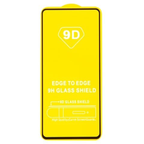 Захисне скло Samsung SM-G770 Galaxy S10 Lite, чорне, iNobi, Full Glue, клей на усій поверхні, сумісне з чохлом | Закаленное защитное стекло