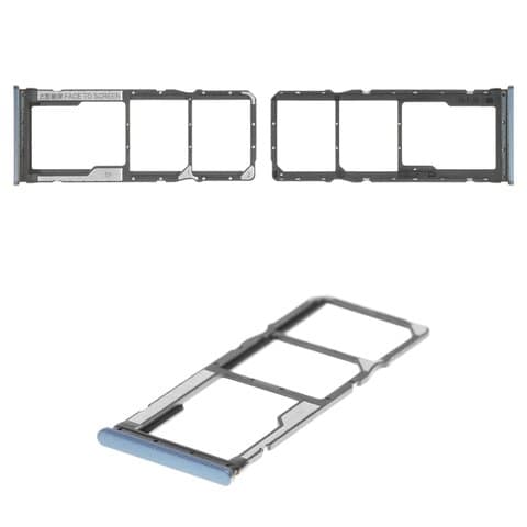 Тримач (лоток) SIM-карты Xiaomi Redmi Note 9S, M2003J6A1G, сірий, Original (PRC) | держатель СИМ-карты