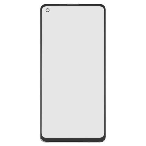 Стекло дисплея Samsung SM-A217 Galaxy A21s, черное, с OCA-пленкой | стекло тачскрина