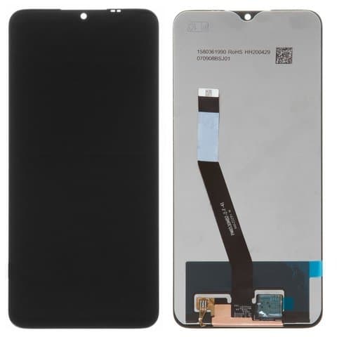 Дисплей Xiaomi Poco M2, Redmi 9, M2004J19AG, M2004J19C, M2004J19G, M2004J19PI, MZB9919IN, чорний | з тачскріном | Original (реновація) | дисплейный модуль, экран