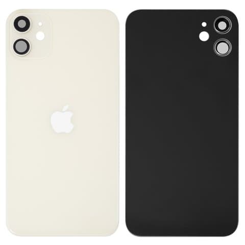 Задня кришка Apple iPhone 11, біла, із склом камери, Original (PRC) | корпус, крышка аккумулятора, АКБ, батареи