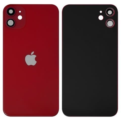 Задня кришка Apple iPhone 11, червона, із склом камери, Original (PRC) | корпус, крышка аккумулятора, АКБ, батареи