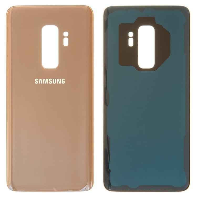 Задня кришка Samsung SM-G965 Galaxy S9 Plus, золотиста, Sunrise Gold, Original (PRC) | корпус, задняя панель аккумулятора, АКБ, батареи