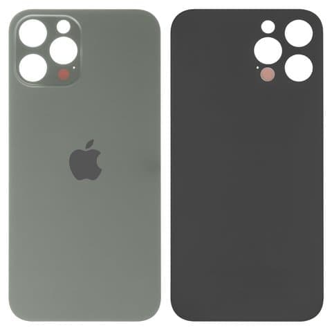 Задня кришка Apple iPhone 12 Pro Max, сіра, Graphite, потрібно знімати скло камери, small hole, Original (PRC) | корпус, крышка аккумулятора, АКБ, батареи
