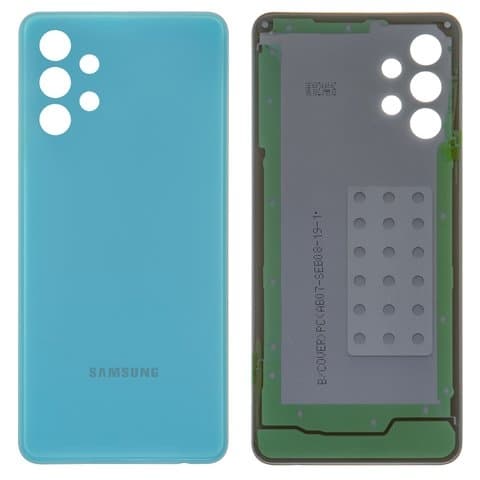 Задня кришка Samsung SM-A325 Galaxy A32, блакитна, синя, Awesome Blue, Original (PRC) | корпус, задняя панель аккумулятора, АКБ, батареи