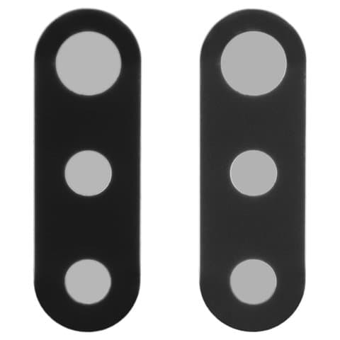 Стекло камеры Samsung SM-A207 Galaxy A20s, черное, Original (PRC)