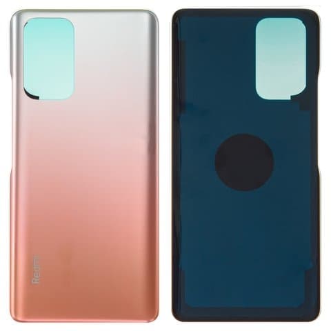 Задня кришка Xiaomi Redmi Note 10 Pro, M2101K6G, M2101K6R, Redmi Note 10 Pro Max, M2101K6I, бронзовий колір, Gradient Bronze, Original (PRC) | корпус, задняя панель аккумулятора, АКБ, батареи