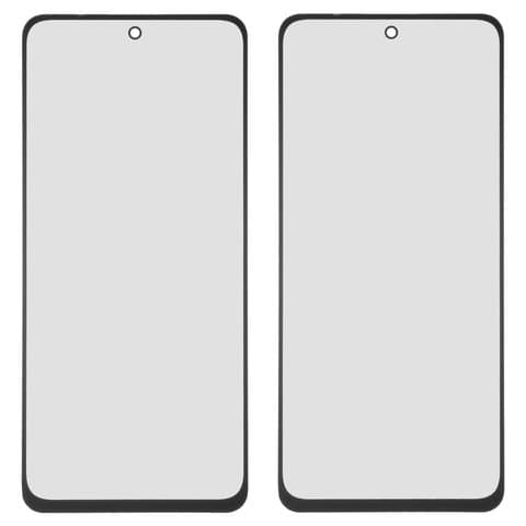 Стекло дисплея Xiaomi Redmi Note 10 Pro, M2101K6G, M2101K6R, черное | стекло тачскрина