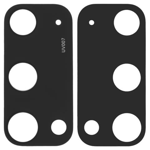 Стекло камеры Samsung SM-G980 Galaxy S20, черное, Original (PRC)