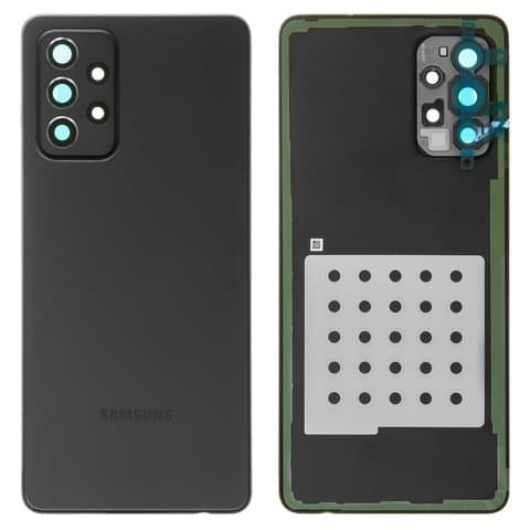 Задня кришка Samsung SM-A725 Galaxy A72, чорна, Awesome Black, Original (PRC) | корпус, задняя панель аккумулятора, АКБ, батареи