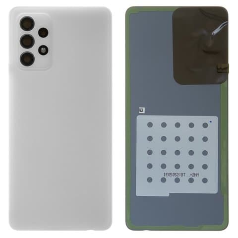 Задня кришка Samsung SM-A725 Galaxy A72, біла, Awesome White, Original (PRC) | корпус, задняя панель аккумулятора, АКБ, батареи