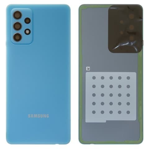 Задня кришка Samsung SM-A725 Galaxy A72, блакитна, Awesome Blue, Original (PRC) | корпус, задняя панель аккумулятора, АКБ, батареи