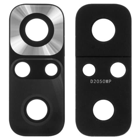 Стекло камеры Xiaomi Redmi Note 10 Pro, M2101K6G, M2101K6R, черное, Original (PRC)