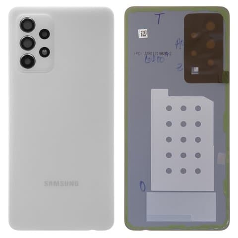 Задня кришка Samsung SM-A525 Galaxy A52, біла, Awesome White, Original (PRC) | корпус, задняя панель аккумулятора, АКБ, батареи