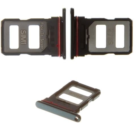 Тримач (лоток) SIM-карты Xiaomi Poco F3, чорний, Original (PRC) | держатель СИМ-карты