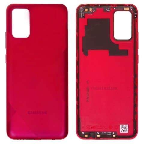 Задня кришка Samsung SM-A025 Galaxy A02s, червона, Original (PRC) | корпус, задняя панель аккумулятора, АКБ, батареи