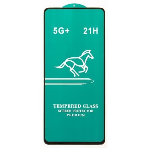 Захисне скло Samsung SM-A525 Galaxy A52, iNobi, Full Glue, сумісне з чохлом (клей по всей площади стекла), чорне, сумісне з чохлом | Закаленное защитное стекло