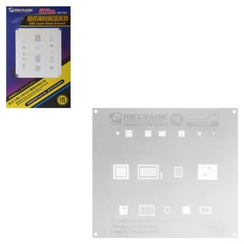 BGA-трафарет Mechanic iTin 16 для Apple iPhone 7, iPhone 7 Plus, baseband RF