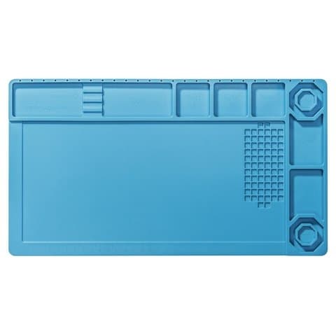 Коврик монтажный Mechanic V53, антистатический, 380 мм, 210 мм, с ячейками