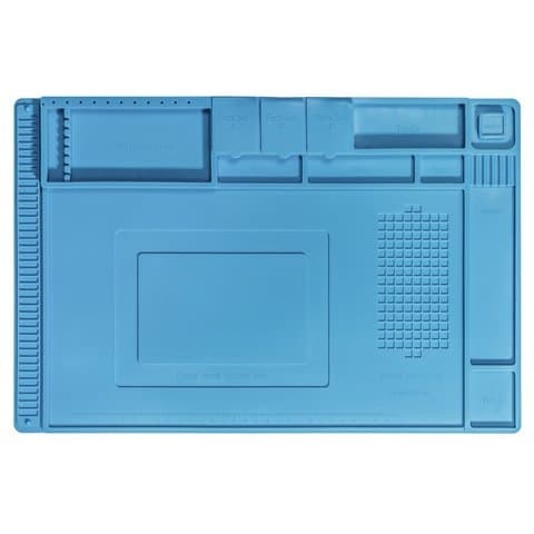 Килимок монтажний Mechanic V63, антистатичний, 450 x 300 мм, з комірками