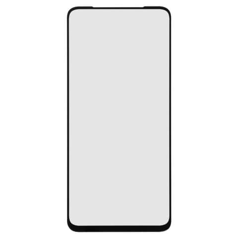 Захисне скло Oppo Reno4 Lite, iNobi, Full Glue, сумісне з чохлом (клей по всей площади стекла), чорне, сумісне з чохлом | Закаленное защитное стекло