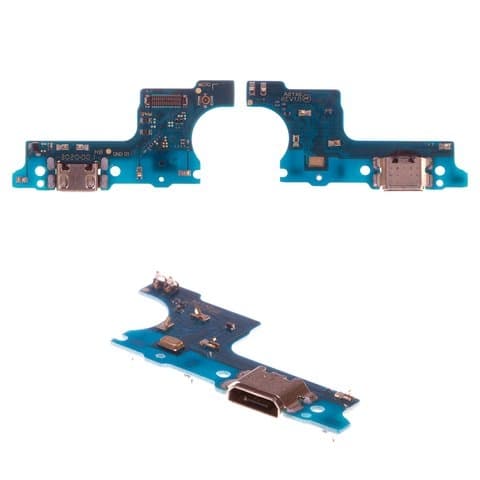 Плата зарядки Samsung SM-A015 Galaxy A01, шлейф коннектора зарядки, с микрофоном, High Copy